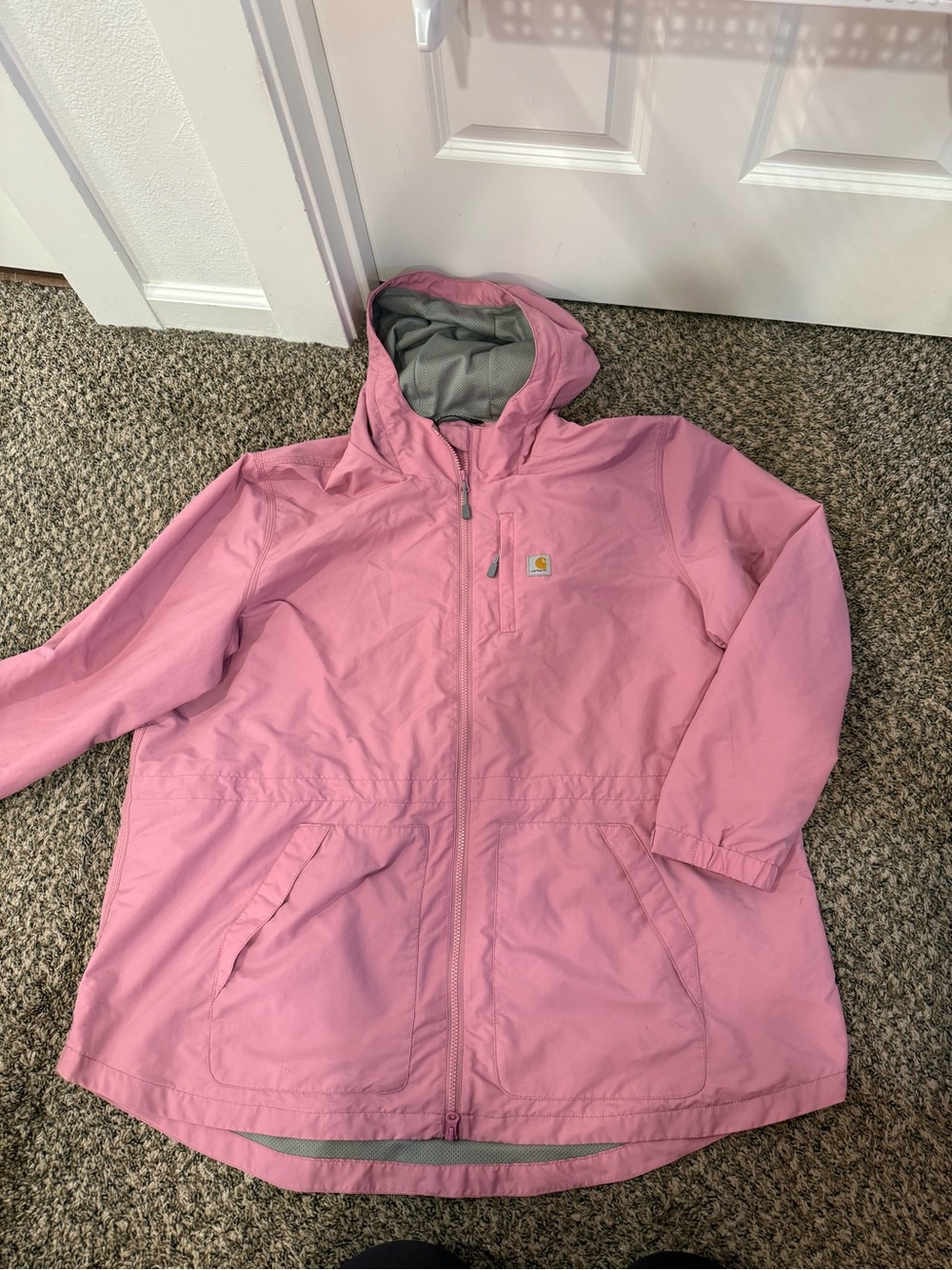 Carhartt women’s 2x rain defender Pink jacket